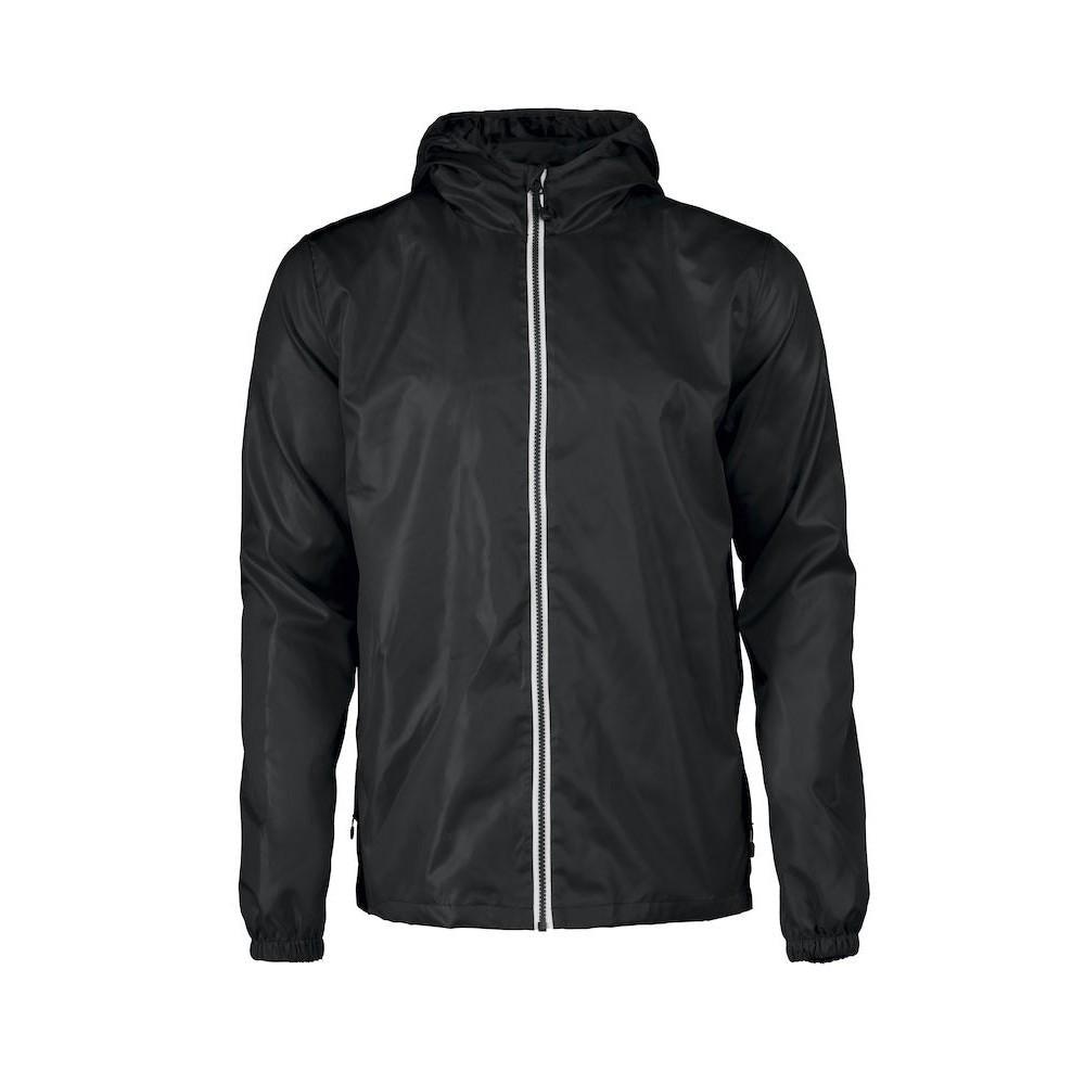 Black - Front - Printer RED Mens Fastplant Waterproof Jacket
