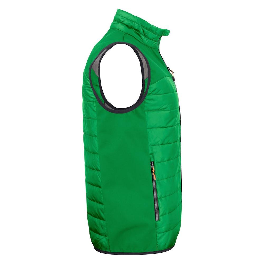 Fresh Green - Side - Printer Mens Expedition Gilet