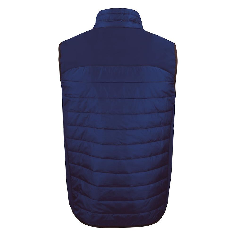 Navy - Back - Printer Mens Expedition Gilet