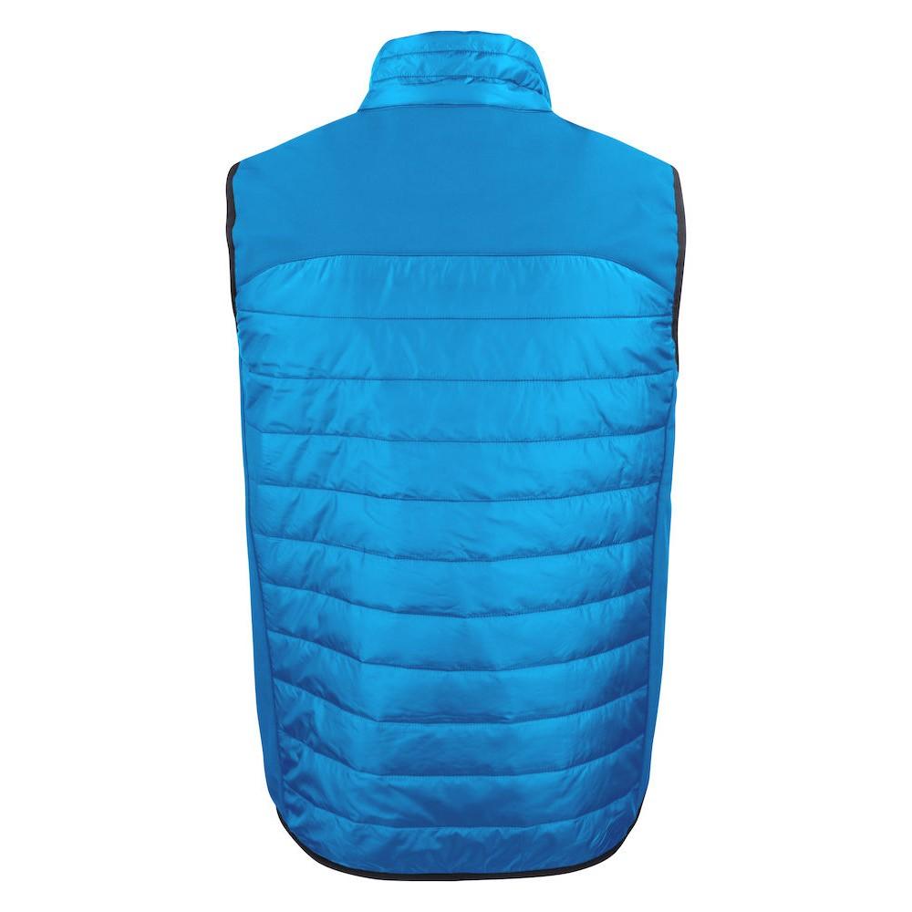 Ocean Blue - Back - Printer Mens Expedition Gilet