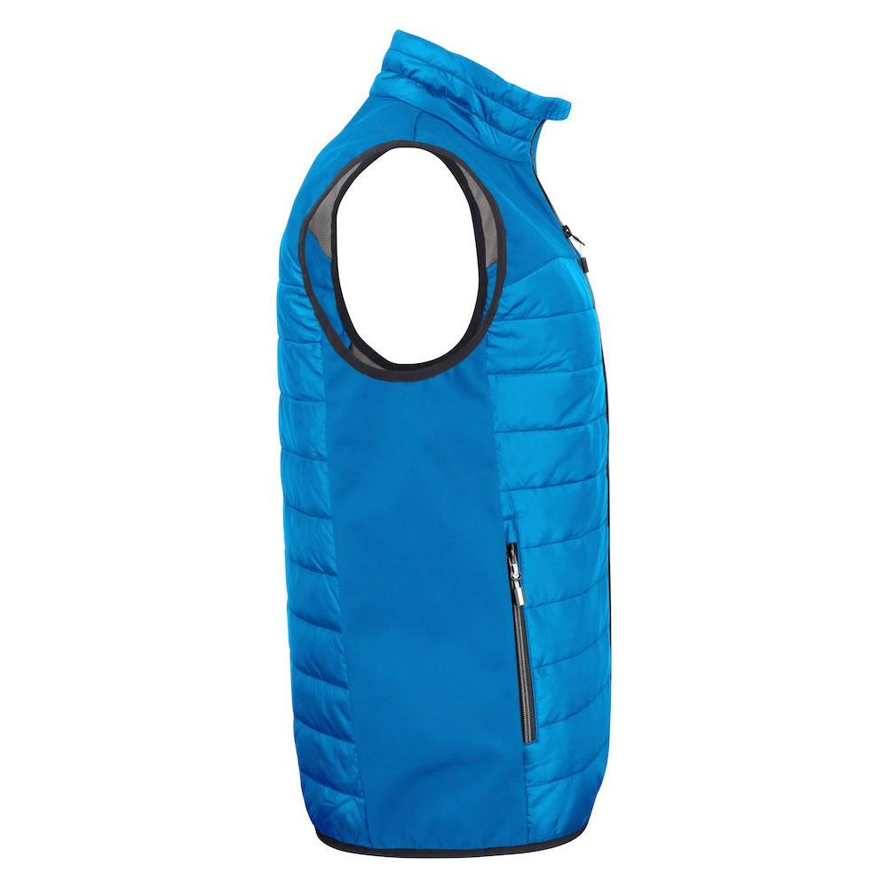 Ocean Blue - Side - Printer Mens Expedition Gilet