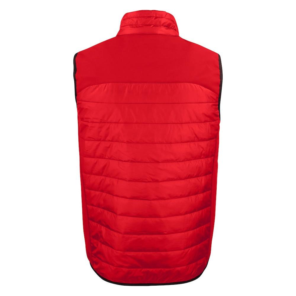 Red - Back - Printer Mens Expedition Gilet