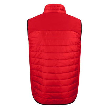 Red - Back - Printer Mens Expedition Gilet