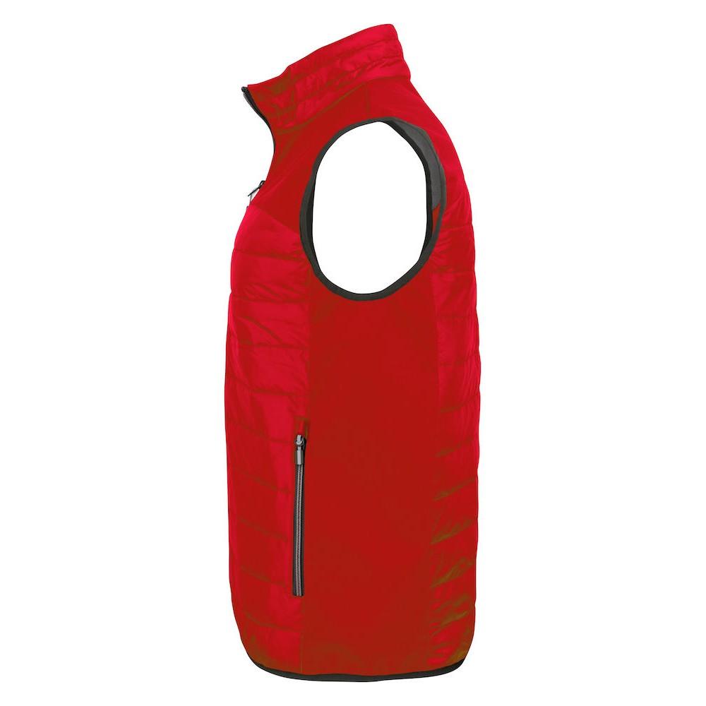 Red - Side - Printer Mens Expedition Gilet