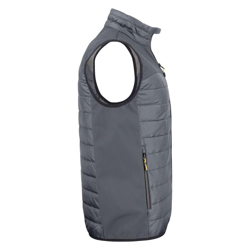 Steel Grey - Side - Printer Mens Expedition Gilet