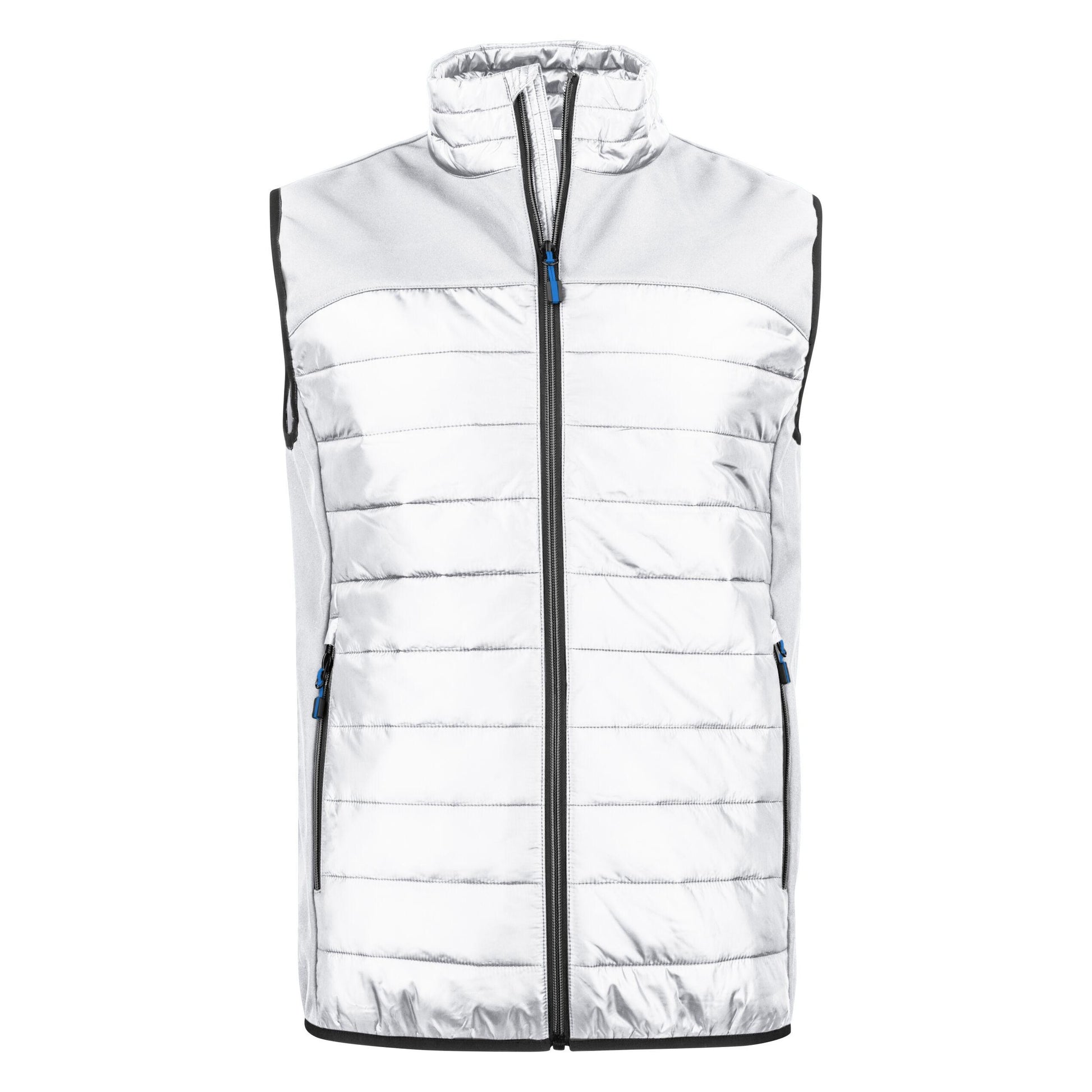 White - Back - Printer Mens Expedition Gilet