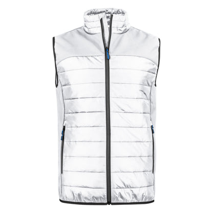 White - Back - Printer Mens Expedition Gilet