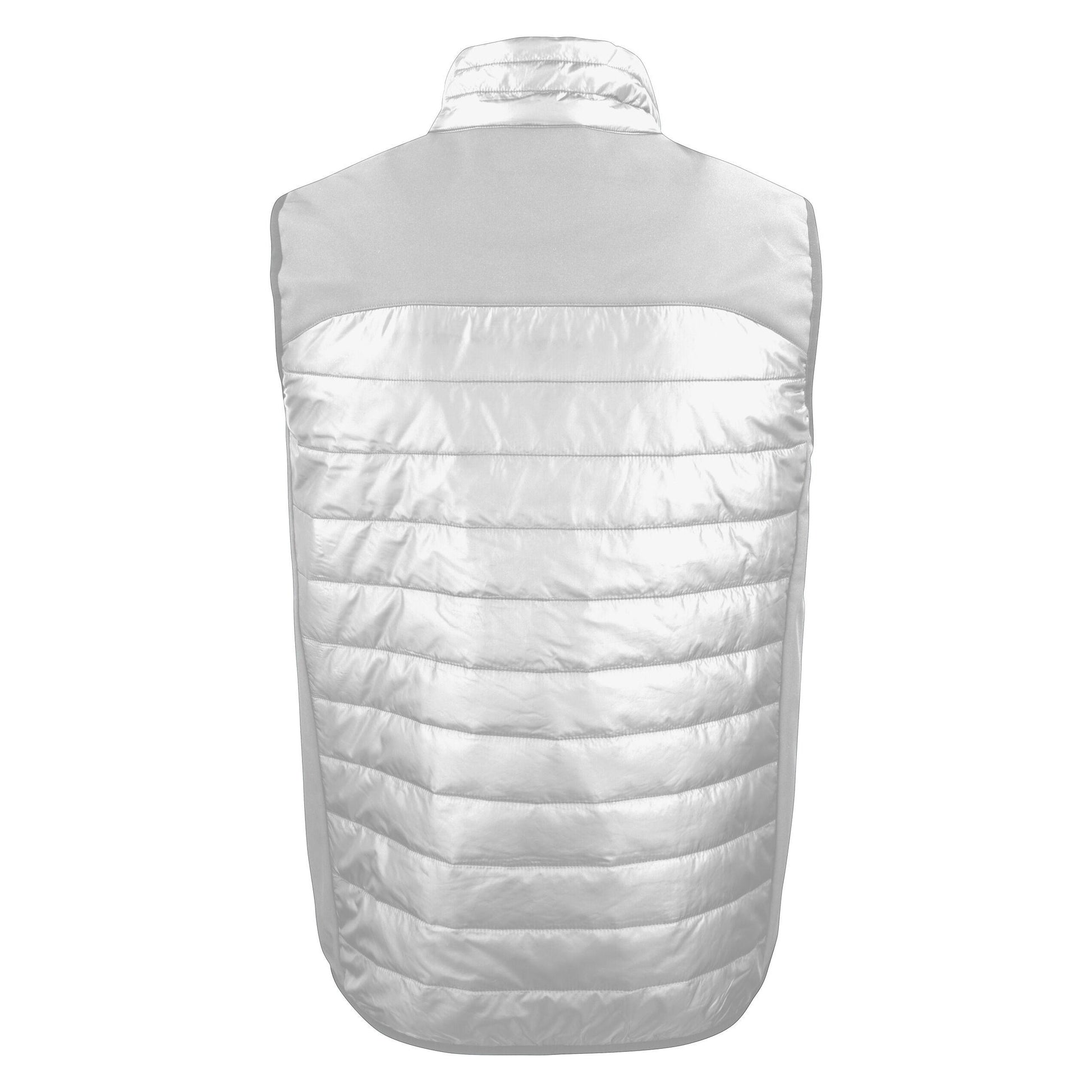 White - Side - Printer Mens Expedition Gilet
