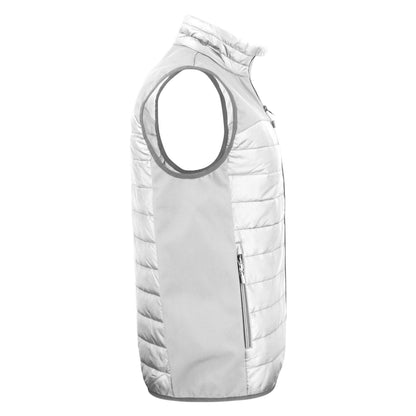 White - Pack Shot - Printer Mens Expedition Gilet