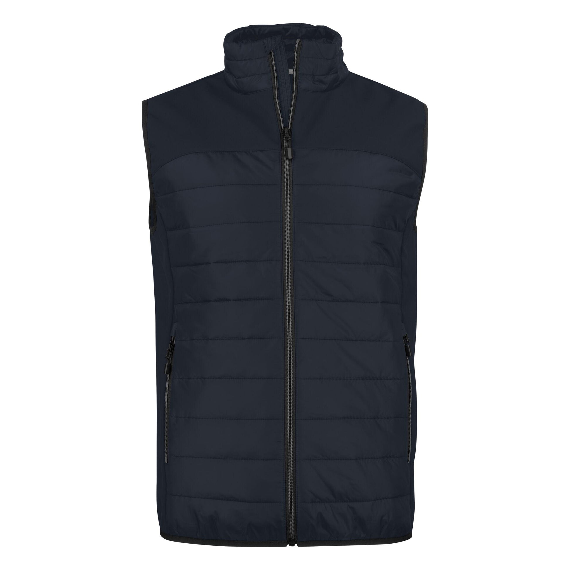 Dark Navy - Back - Printer Mens Expedition Gilet