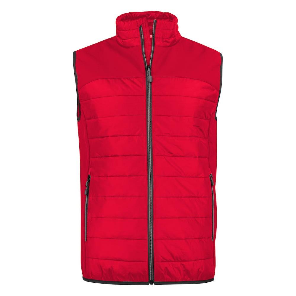 Red - Front - Printer Mens Expedition Gilet