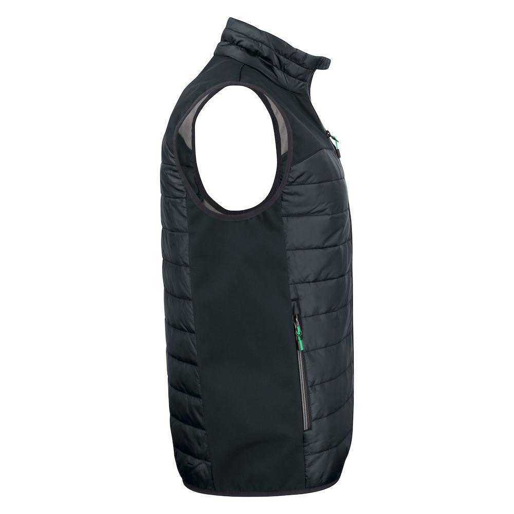 Black - Side - Printer Mens Expedition Gilet