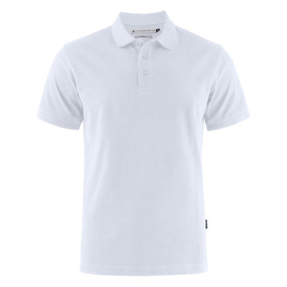 White - Front - James Harvest Mens Neptune Modern Polo Shirt