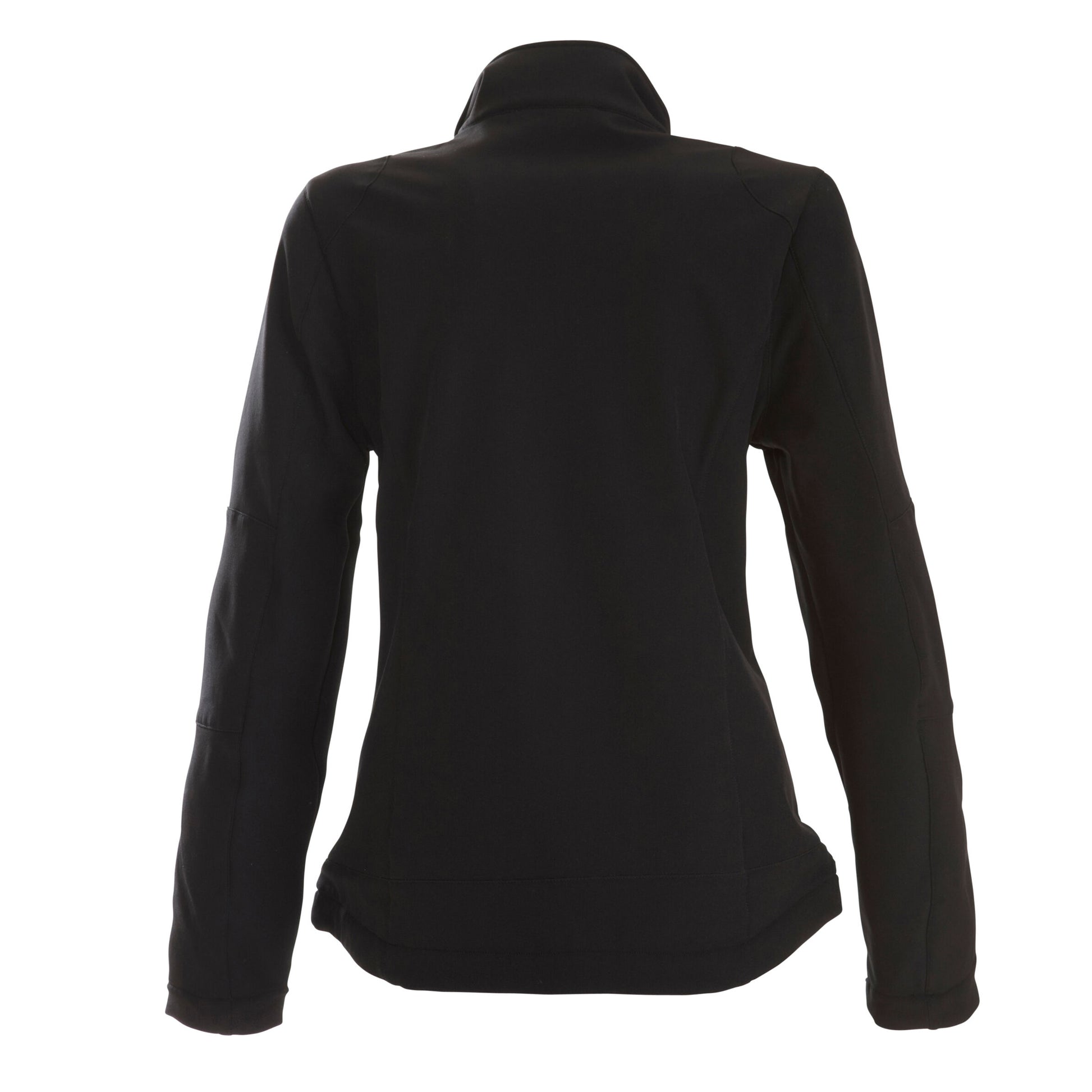 Black - Back - Printer Womens-Ladies Trial Soft Shell Jacket