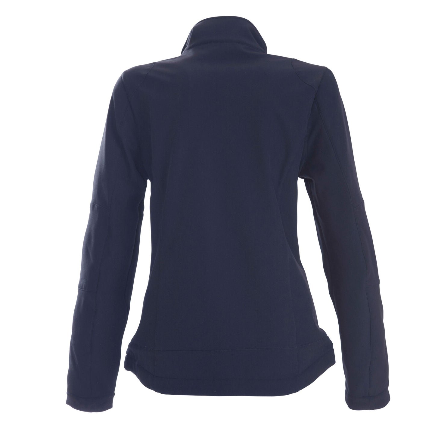 Navy - Back - Printer Womens-Ladies Trial Soft Shell Jacket