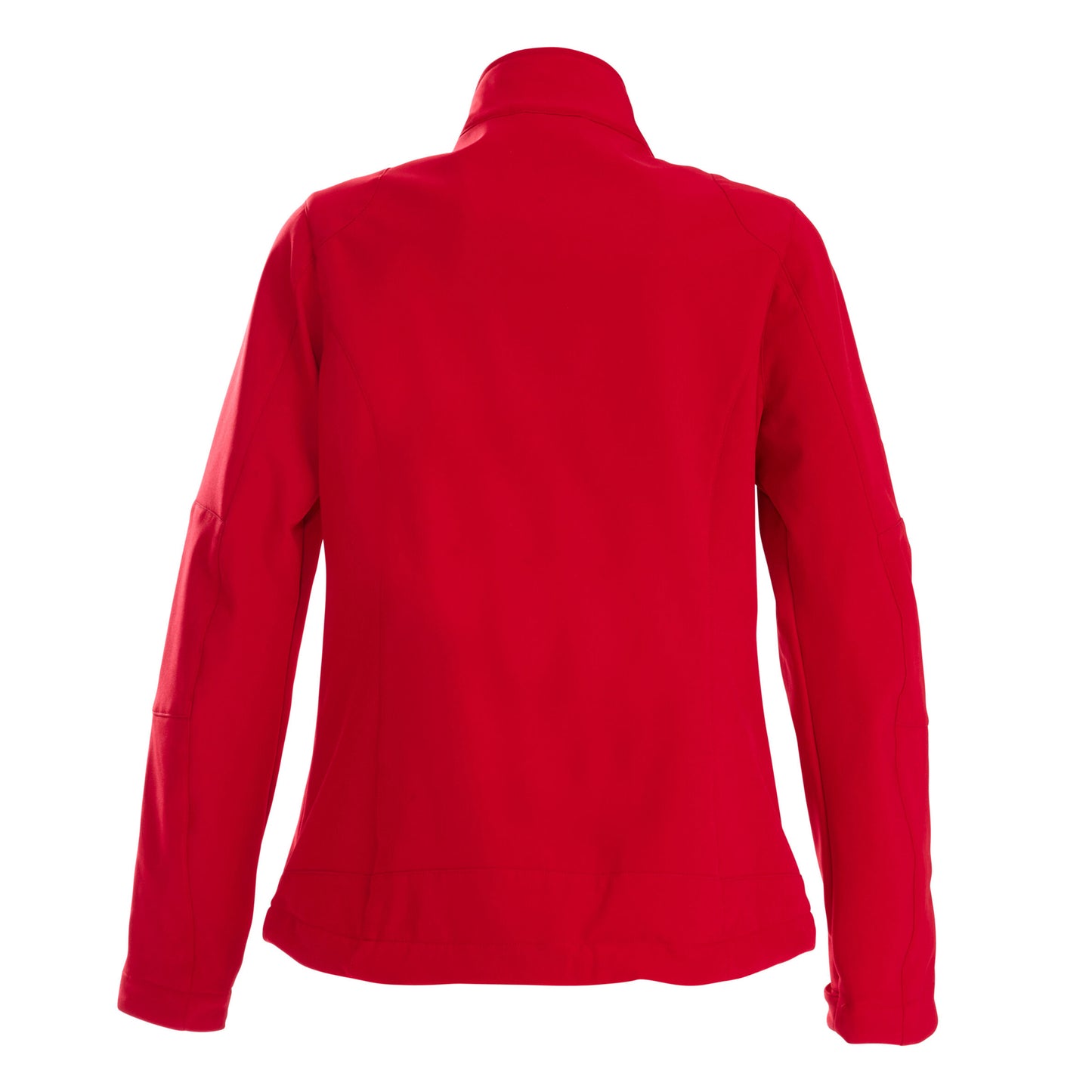 Red - Back - Printer Womens-Ladies Trial Soft Shell Jacket