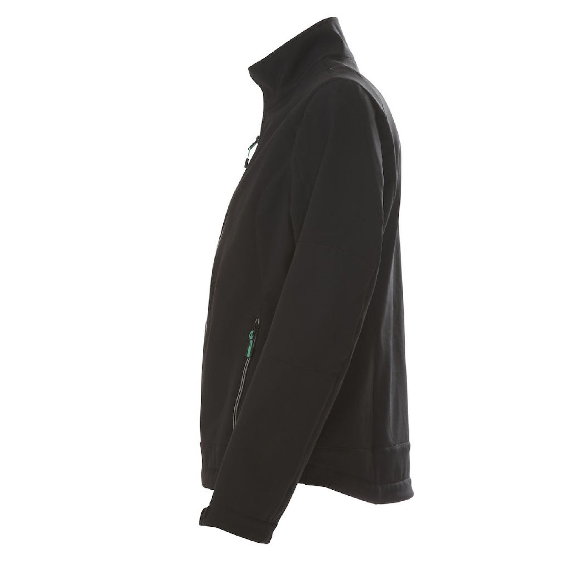 Black - Side - Printer Womens-Ladies Trial Soft Shell Jacket