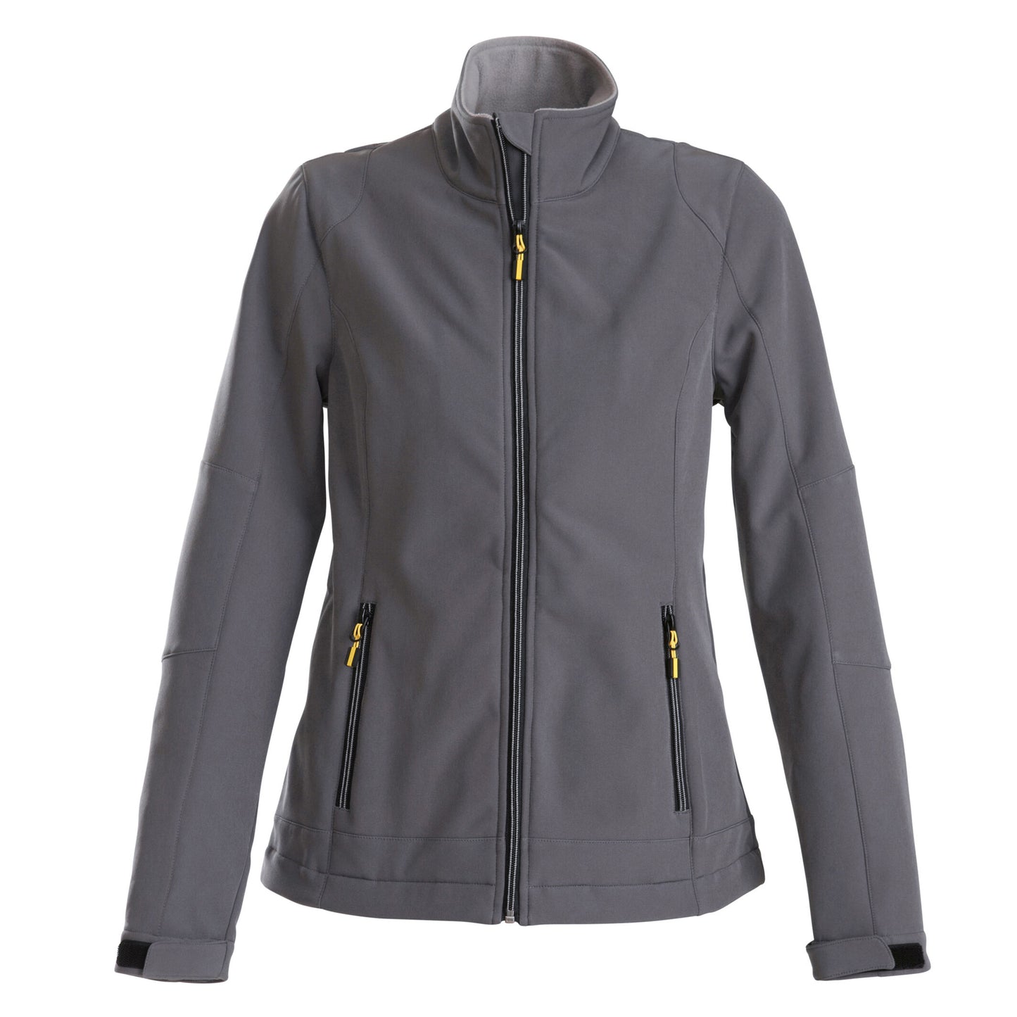 Steel Grey - Front - Printer Womens-Ladies Trial Soft Shell Jacket