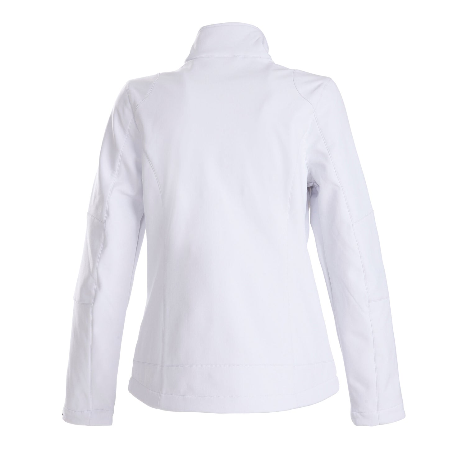 White - Back - Printer Womens-Ladies Trial Soft Shell Jacket