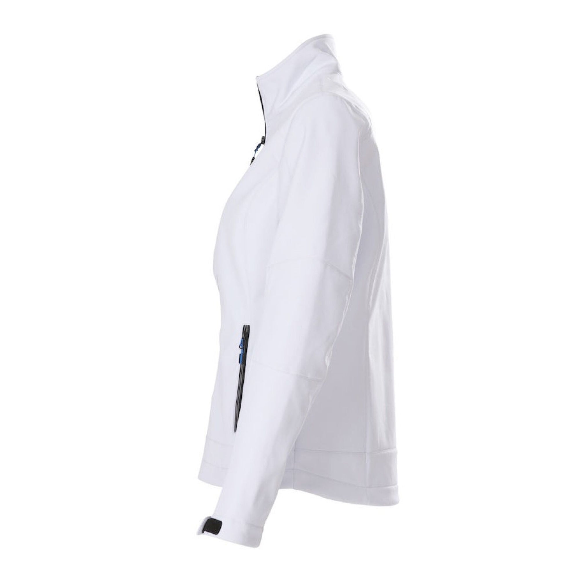 Black - Pack Shot - Printer Womens-Ladies Trial Soft Shell Jacket