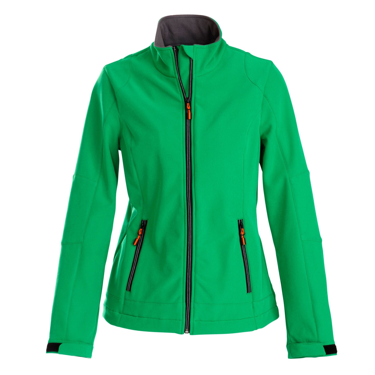 Fresh Green - Front - Printer Womens-Ladies Trial Soft Shell Jacket