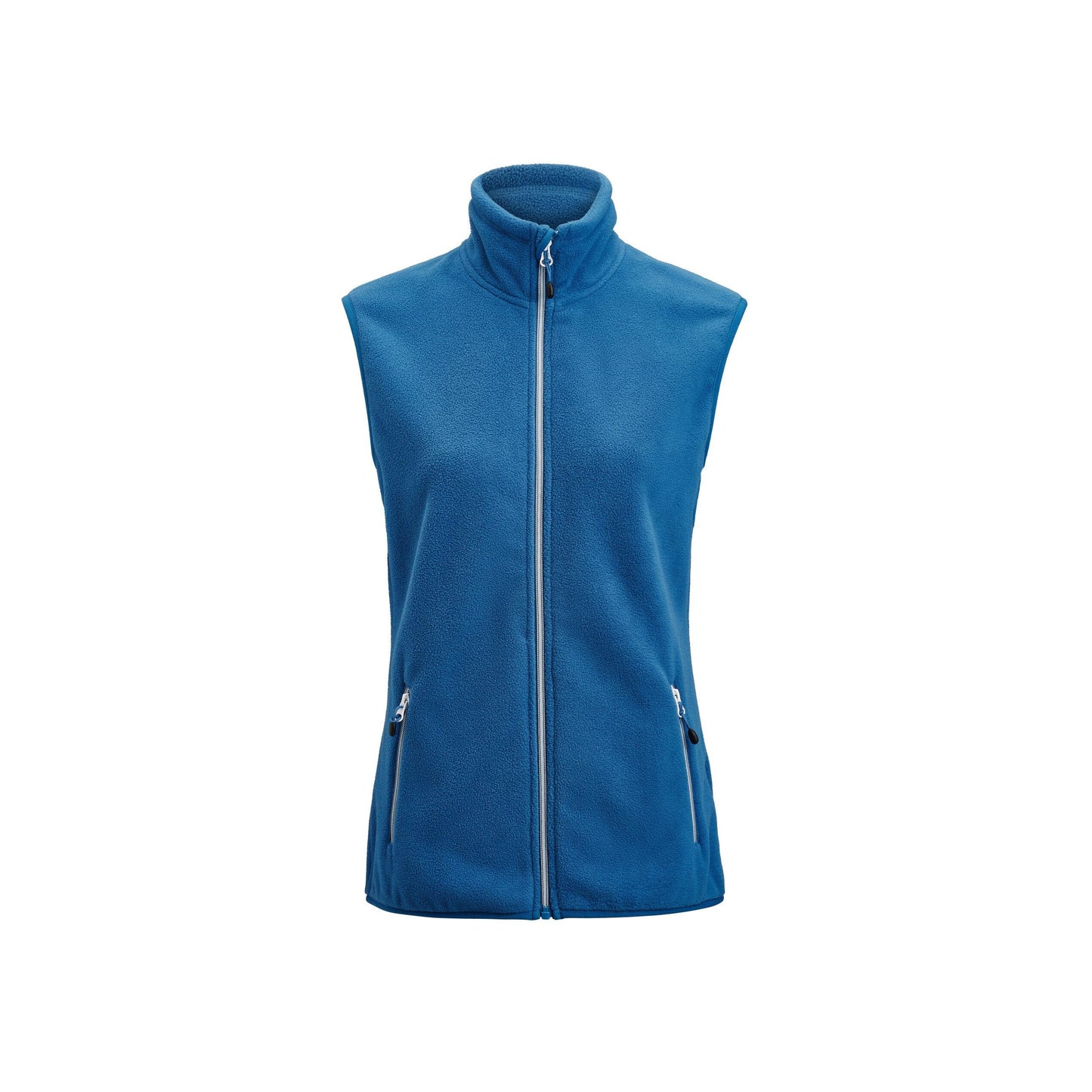 Bright Blue - Back - Printer RED Womens-Ladies Sideflip Body Warmer
