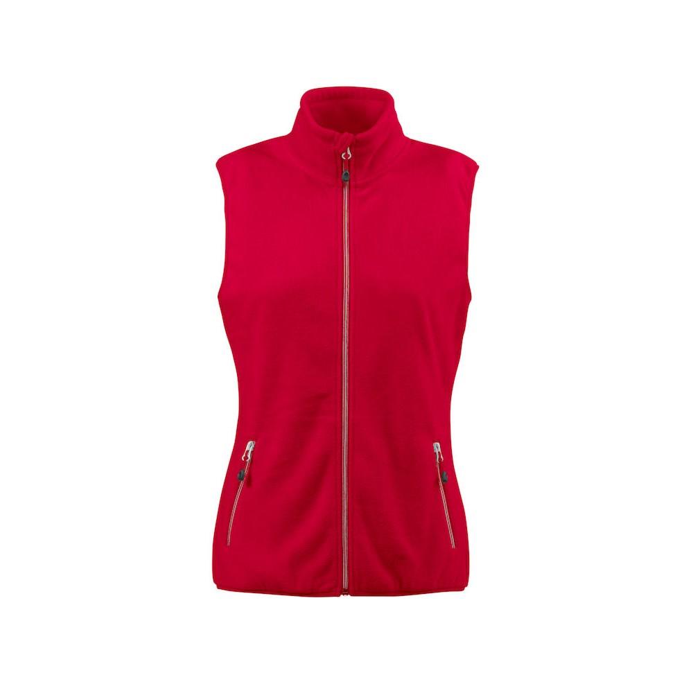 Red - Front - Printer RED Womens-Ladies Sideflip Body Warmer