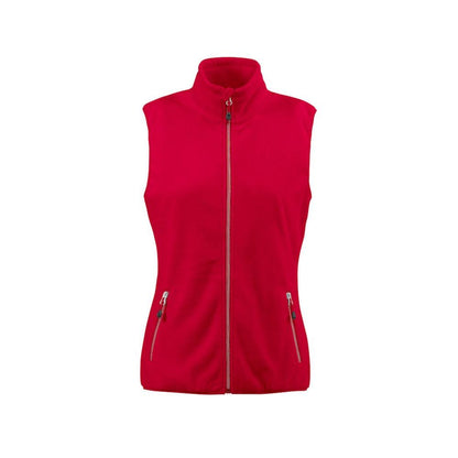 Red - Front - Printer RED Womens-Ladies Sideflip Body Warmer