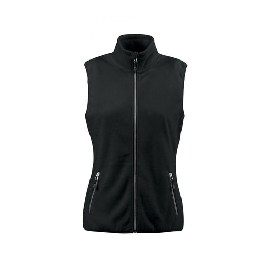 Black - Front - Printer RED Womens-Ladies Sideflip Body Warmer
