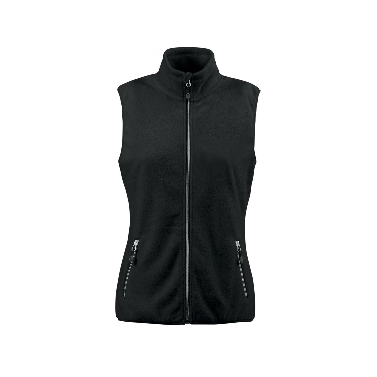 Black - Front - Printer RED Womens-Ladies Sideflip Body Warmer