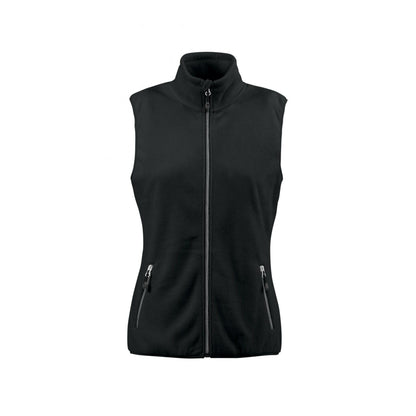 Black - Front - Printer RED Womens-Ladies Sideflip Body Warmer