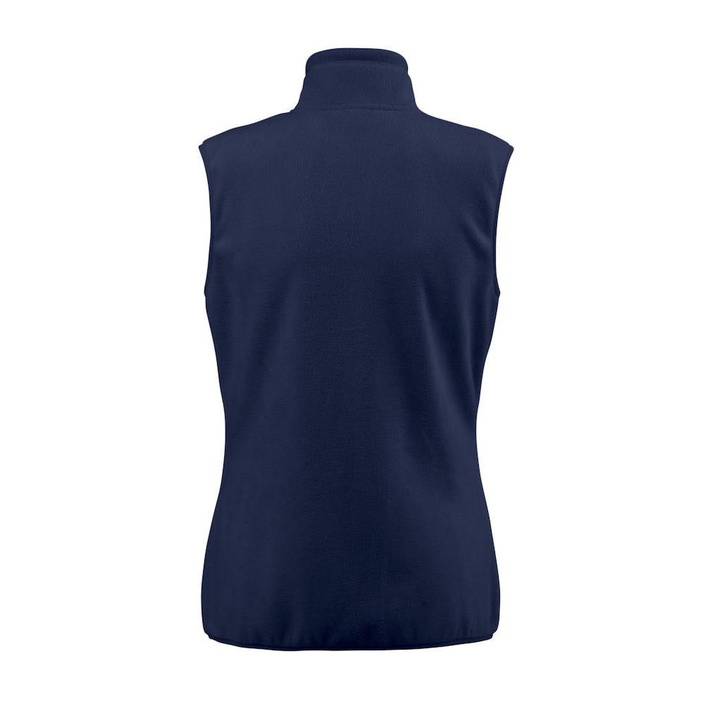 Navy - Back - Printer RED Womens-Ladies Sideflip Body Warmer