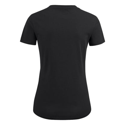 Black - Back - Harvest Womens-Ladies American U T-Shirt