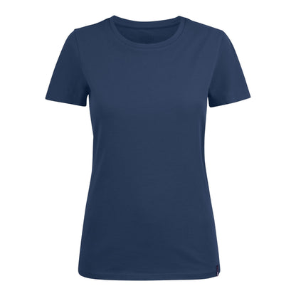 Navy - Back - Harvest Womens-Ladies American U T-Shirt