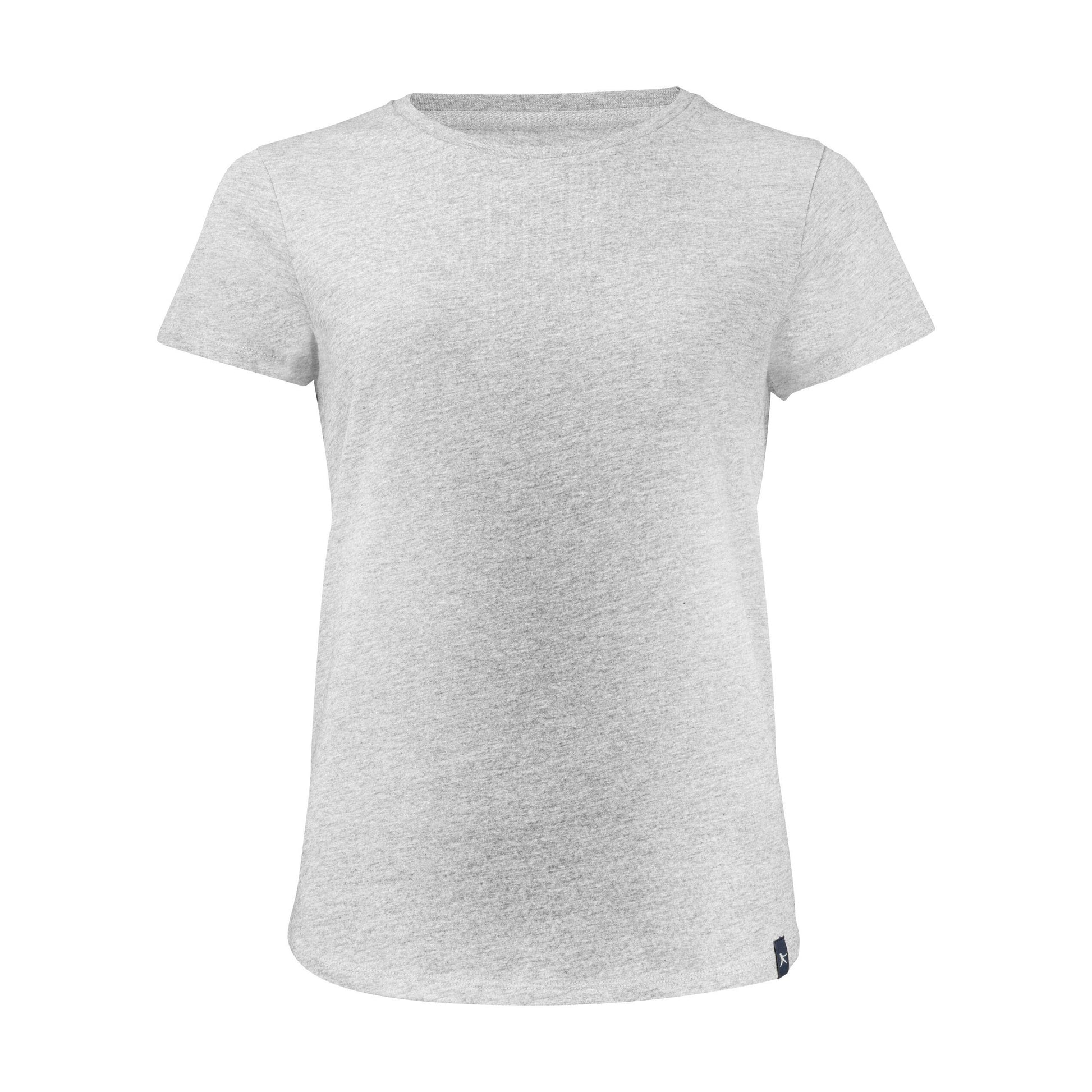 Grey Melange - Back - Harvest Womens-Ladies American U T-Shirt