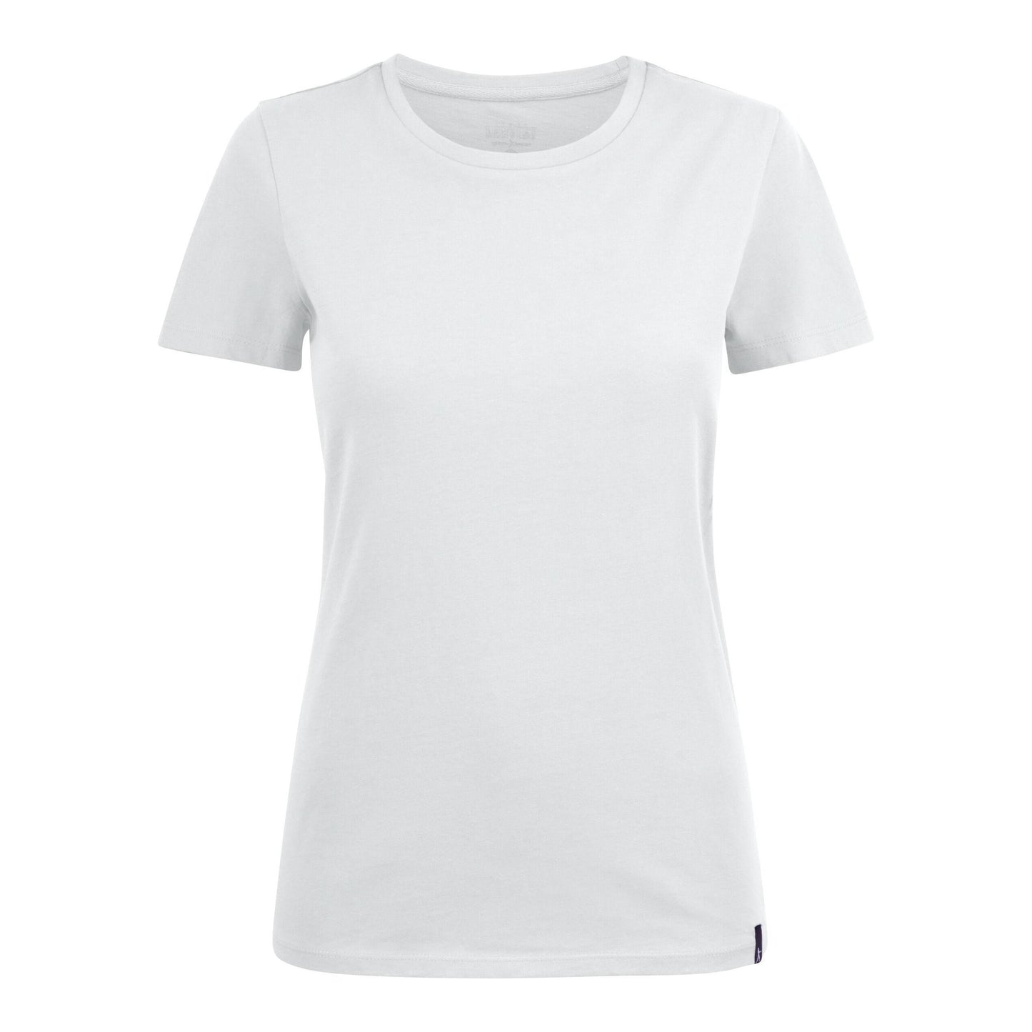 White - Back - Harvest Womens-Ladies American U T-Shirt