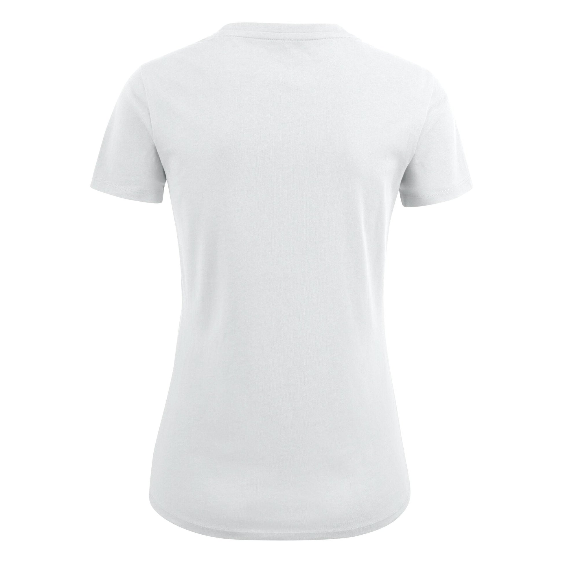 White - Lifestyle - Harvest Womens-Ladies American U T-Shirt