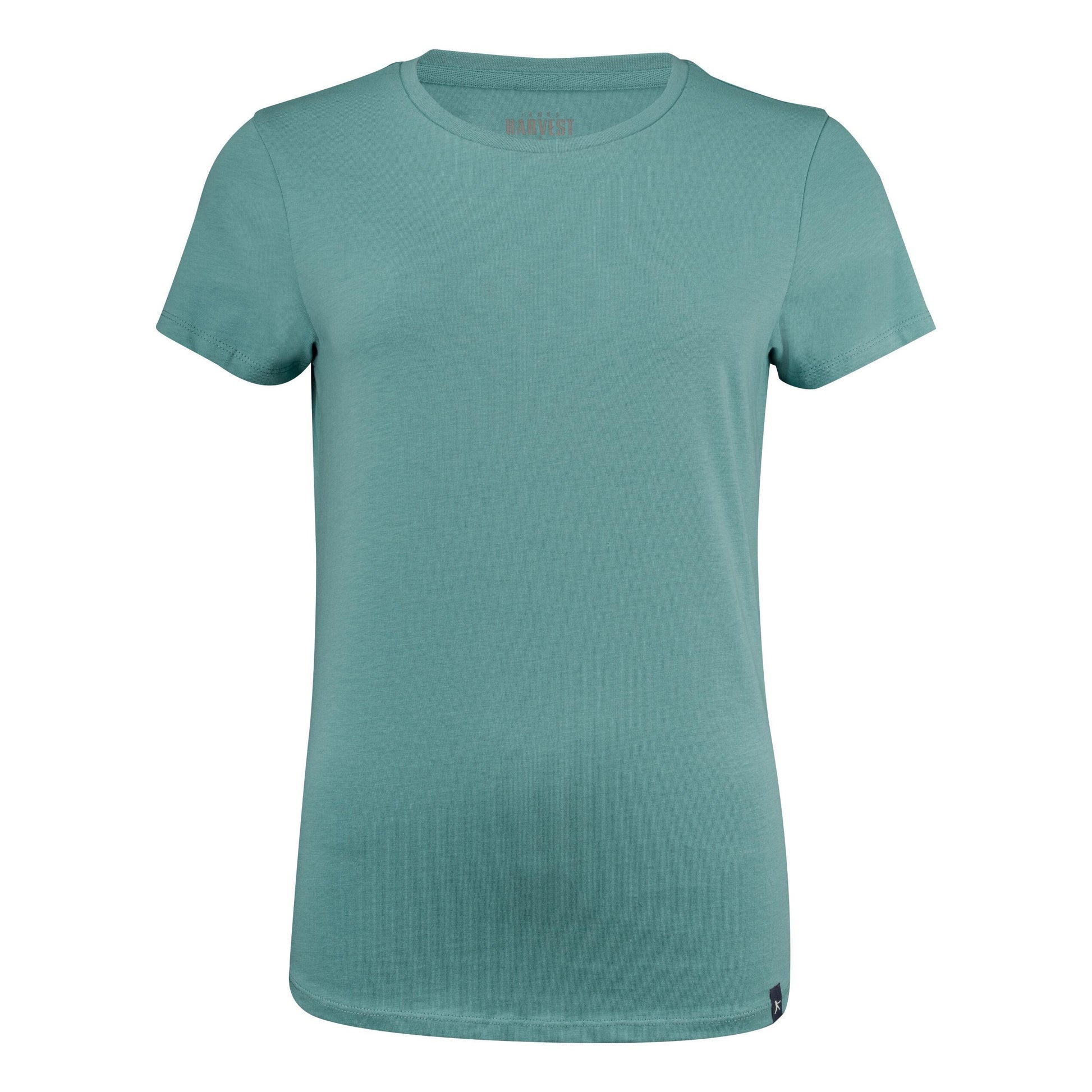 Aloe Green - Back - Harvest Womens-Ladies American U T-Shirt