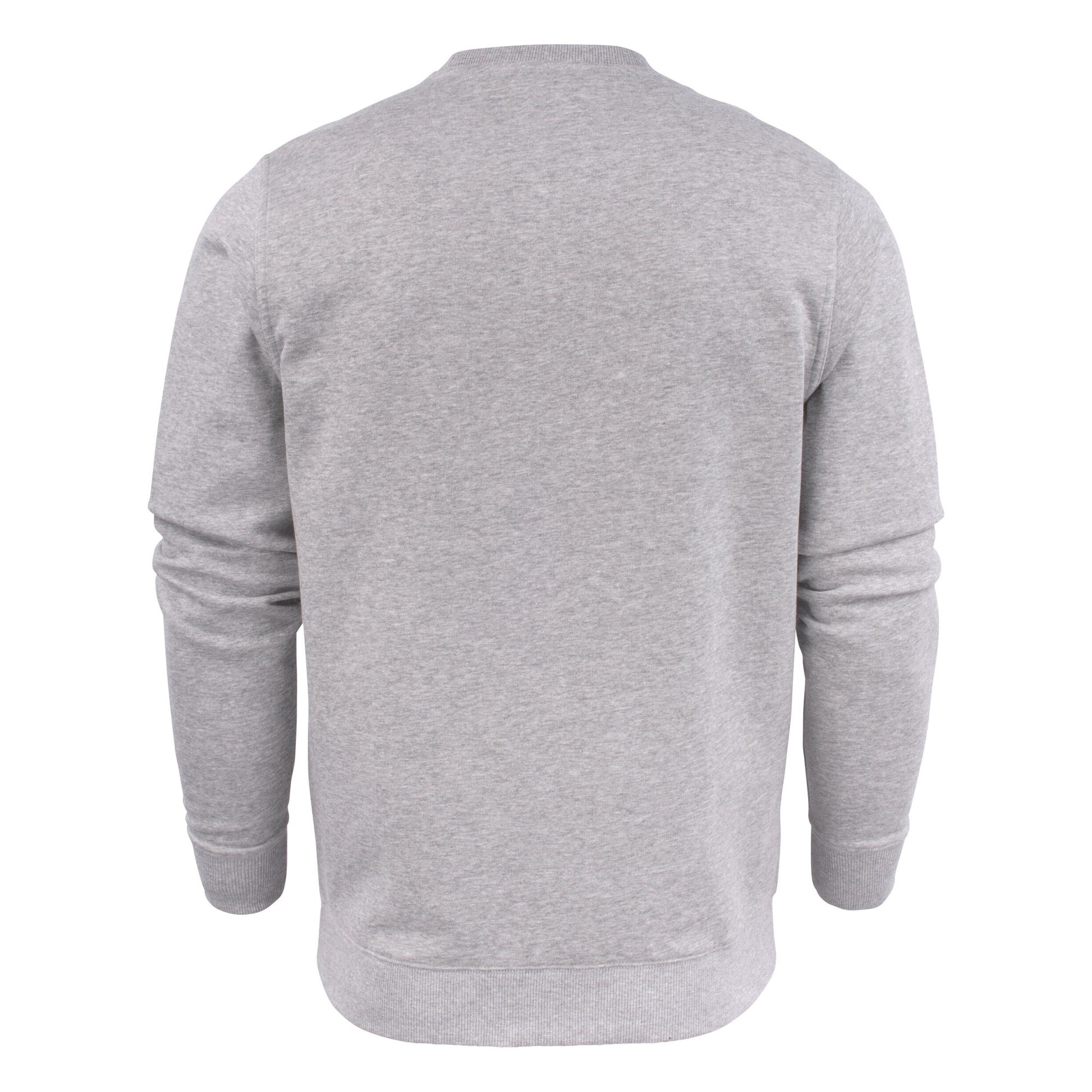 Grey Melange - Back - Printer Unisex Adult Softball RSX Melange Sweatshirt