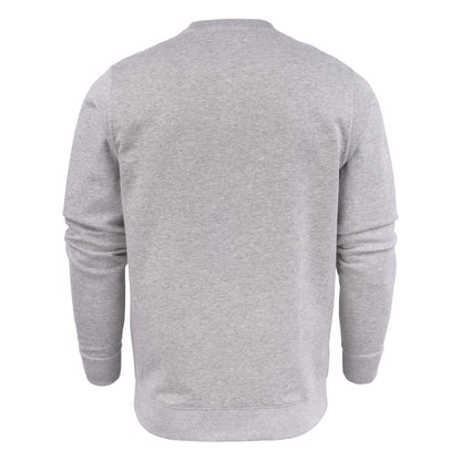 Grey Melange - Back - Printer Unisex Adult Softball RSX Melange Sweatshirt