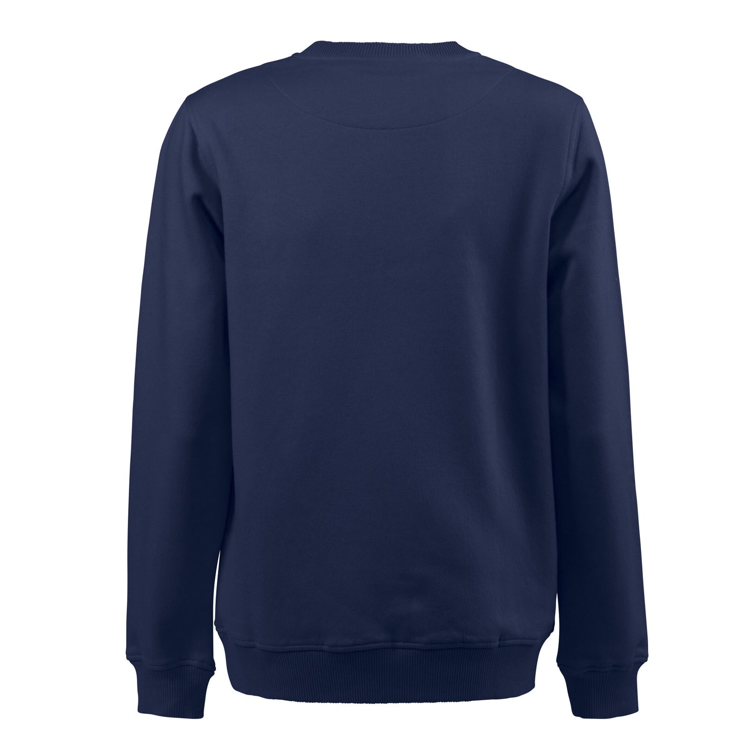 Navy - Back - Printer Unisex Adult Softball RSX Melange Sweatshirt