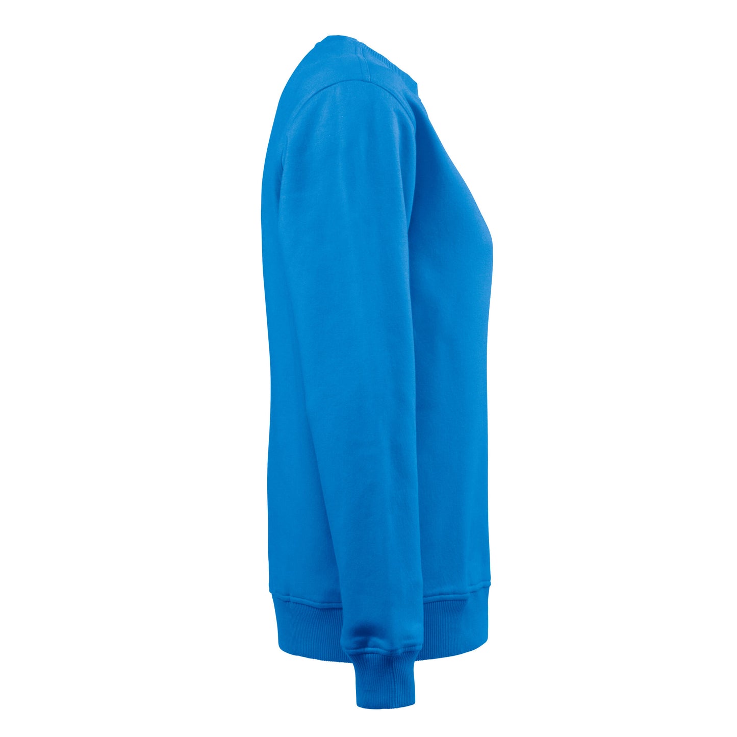 Ocean Blue - Side - Printer Unisex Adult Softball RSX Melange Sweatshirt