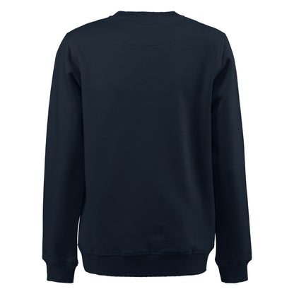 Dark Navy - Back - Printer Unisex Adult Softball RSX Melange Sweatshirt