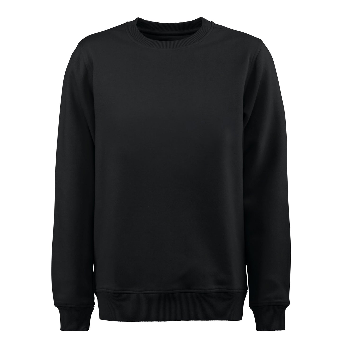 Black - Front - Printer Unisex Adult Softball RSX Melange Sweatshirt
