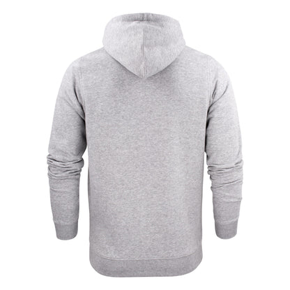 Grey Melange - Lifestyle - Printer Mens Overhead Melange Full Zip Hoodie