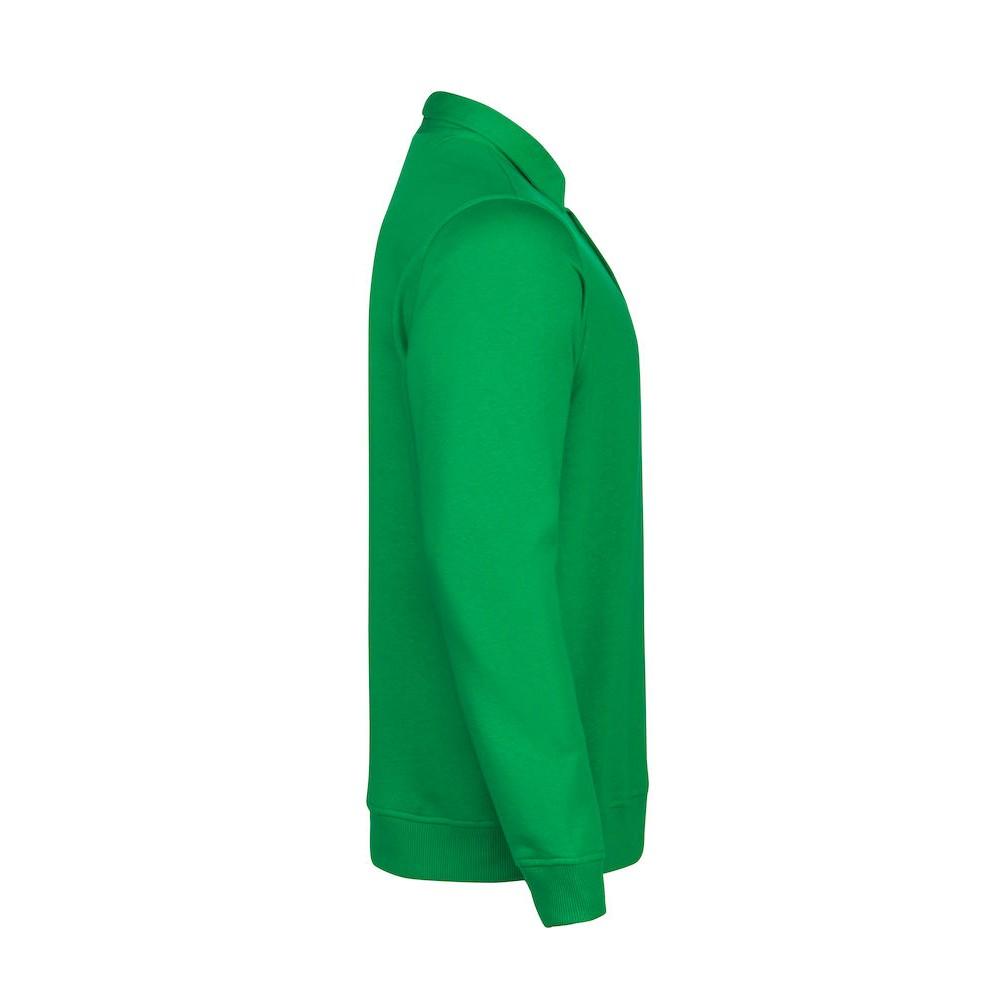 Fresh Green - Side - Printer Unisex Adult Homerun Long-Sleeved Polo Shirt