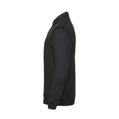 Black - Lifestyle - Printer Unisex Adult Homerun Long-Sleeved Polo Shirt