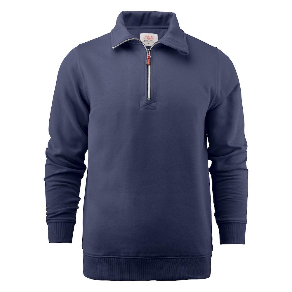 Navy - Front - Printer Unisex Adult Rounders RSX Sweatshirt