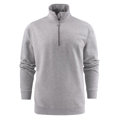 Grey Melange - Back - Printer Unisex Adult Rounders RSX Sweatshirt
