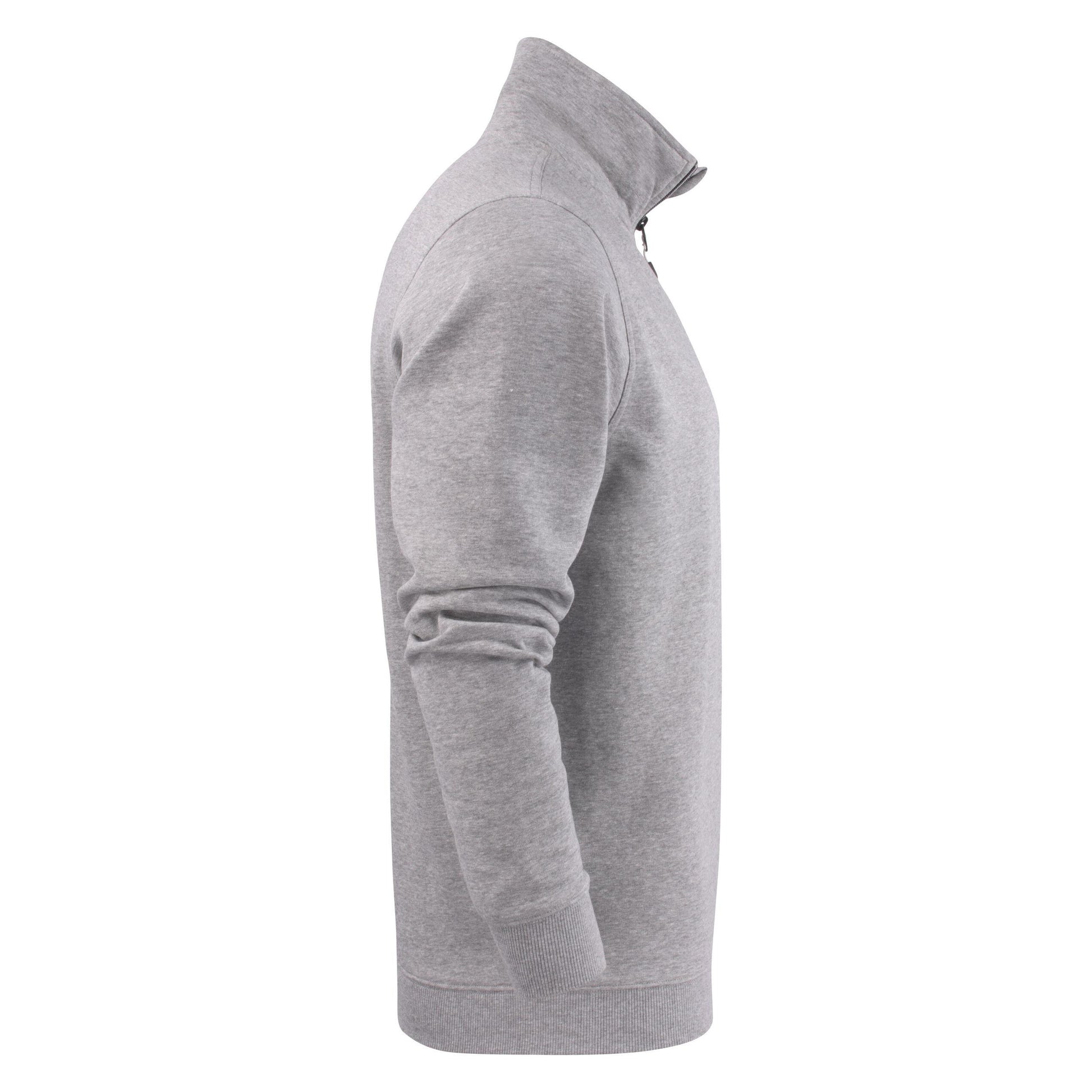 Grey Melange - Side - Printer Unisex Adult Rounders RSX Sweatshirt